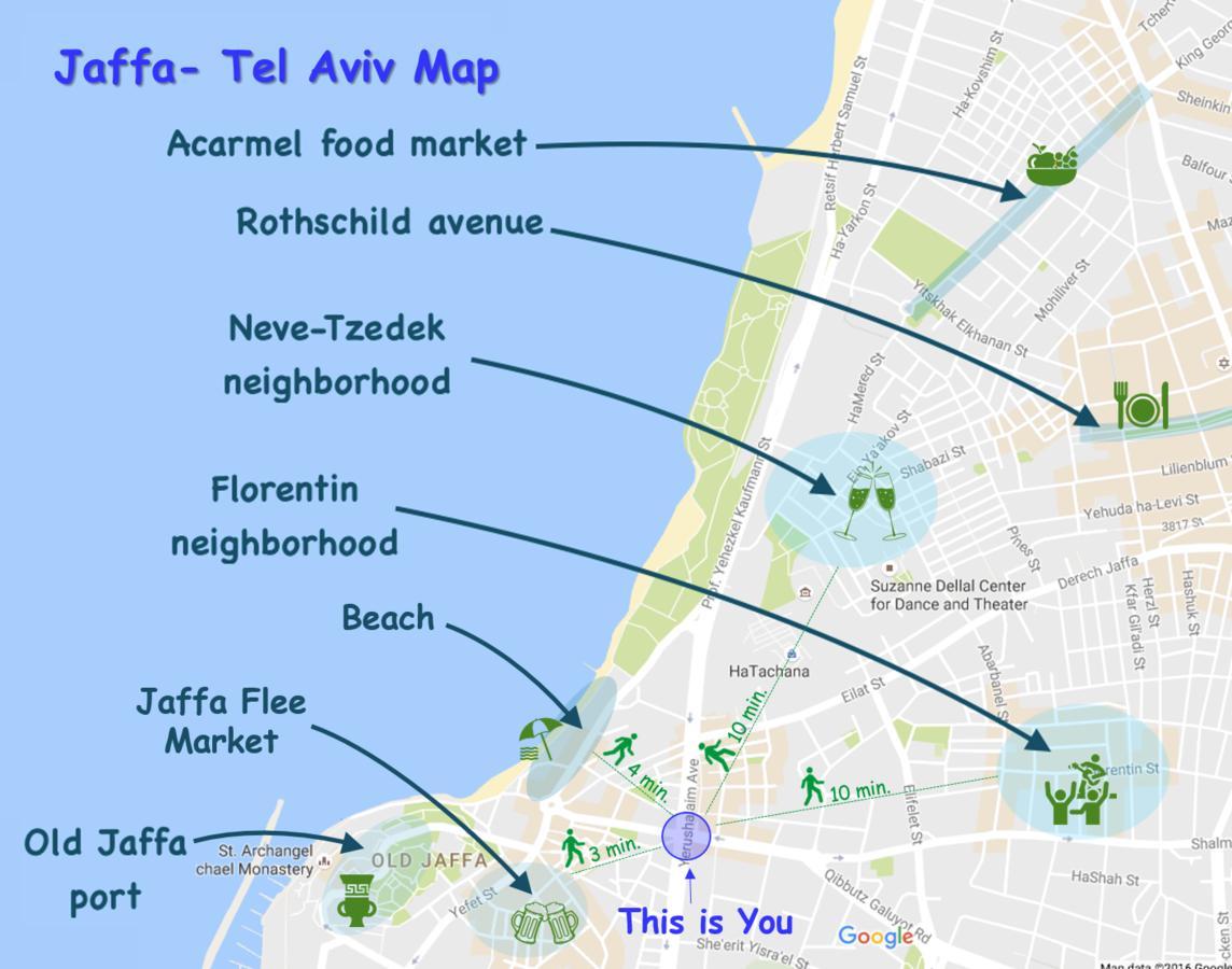 דירות תל אביב סטודיו מהמם ליד הים עם חנייה מראה חיצוני תמונה