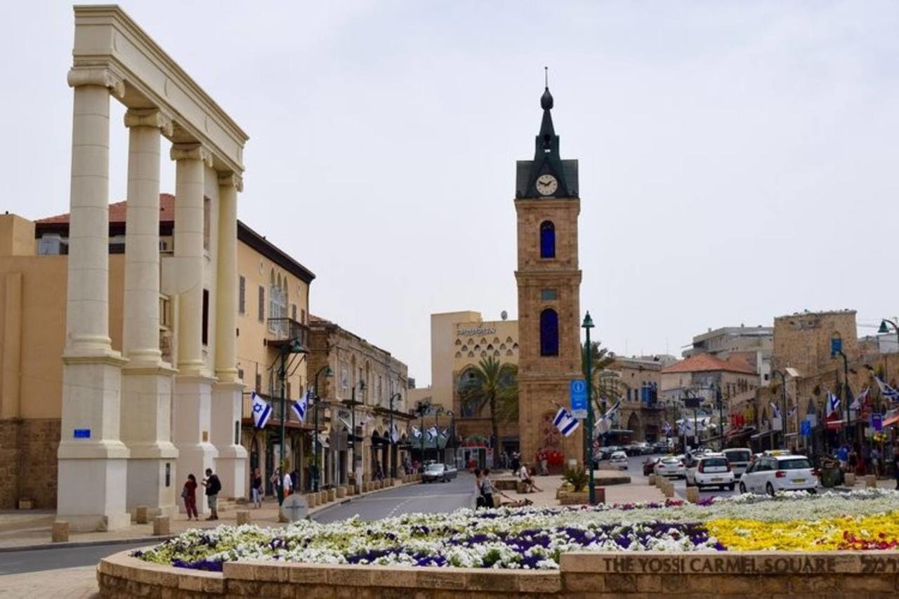 דירות תל אביב סטודיו מהמם ליד הים עם חנייה מראה חיצוני תמונה